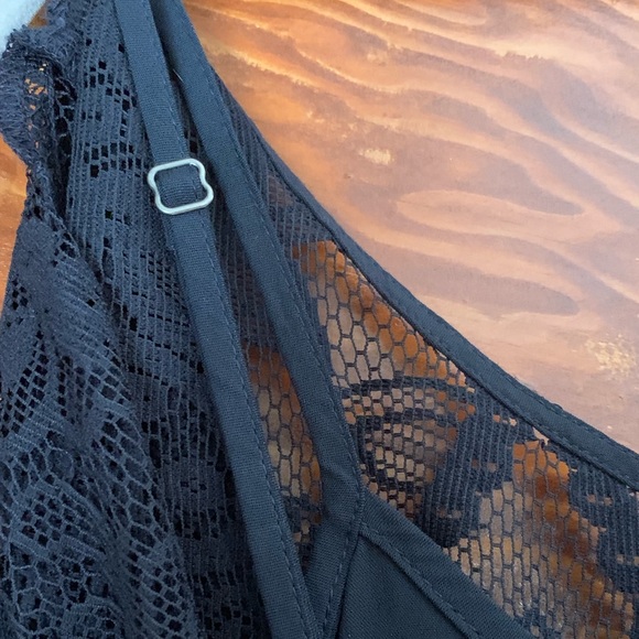 Hollister Dark Blue Lace Lined Dress - Picture 4 of 8